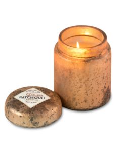 Mountain Fire Glass Candle