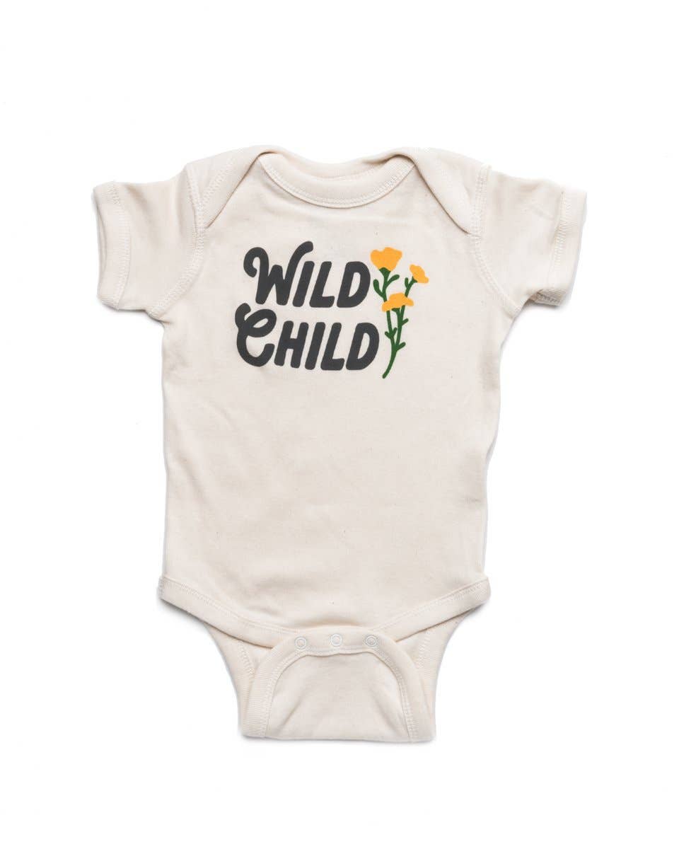 Keep Nature Wild - Wild Child Onesie - Natural