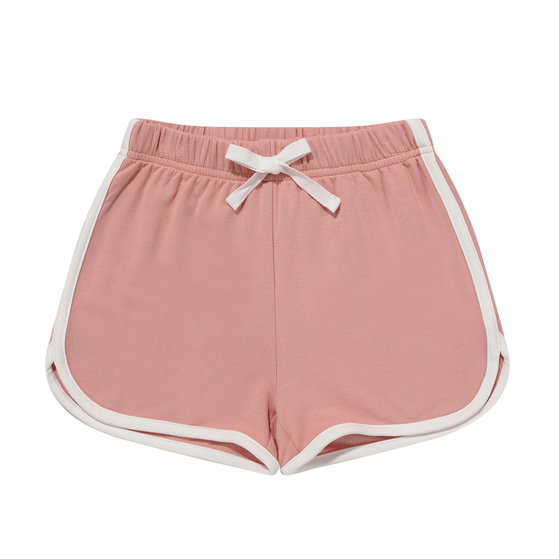 Emerson and Friends - Dusty Rose Bamboo Terry Track Shorts